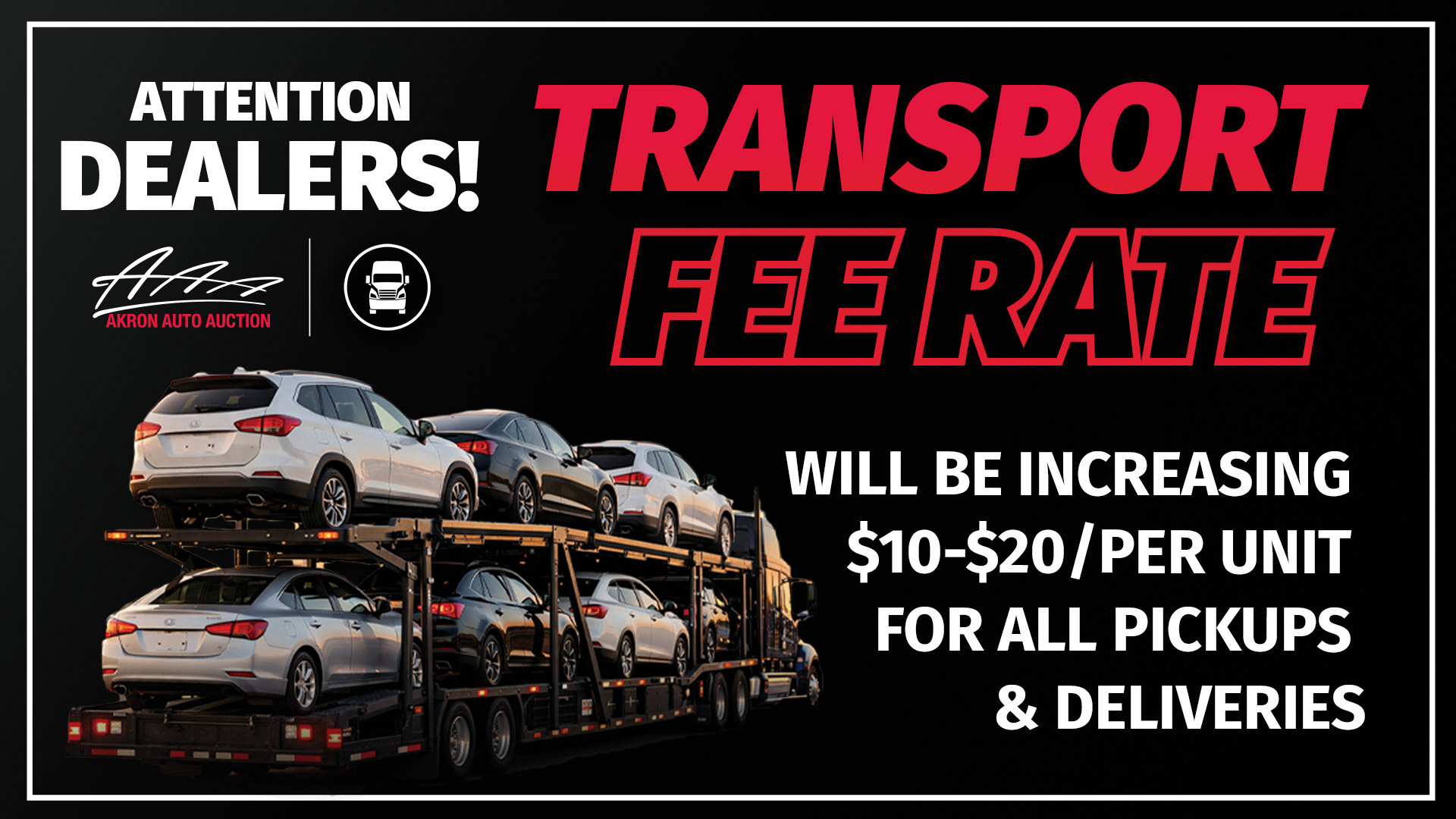 Transport Fee Rate